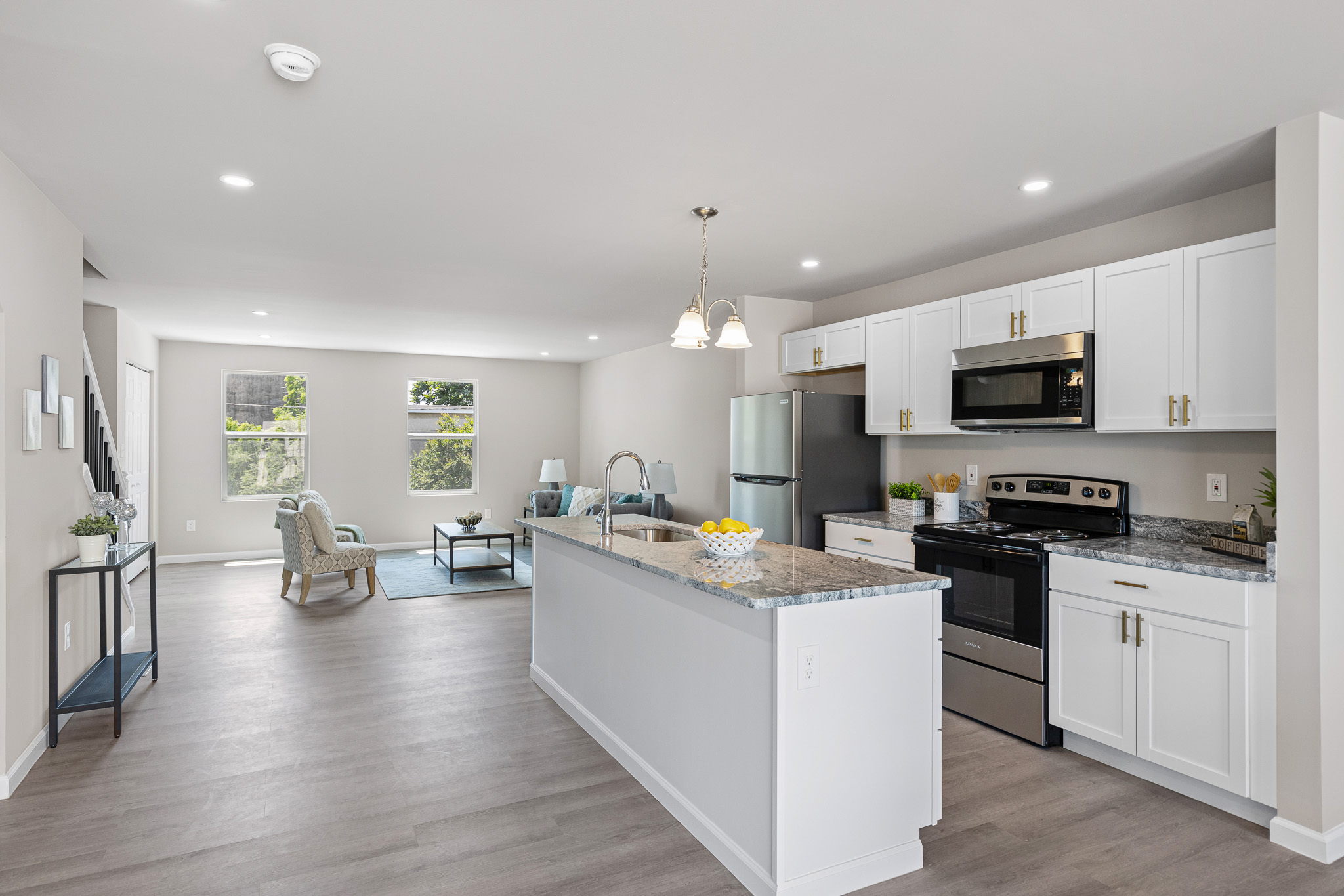 Completed home kitchen reference